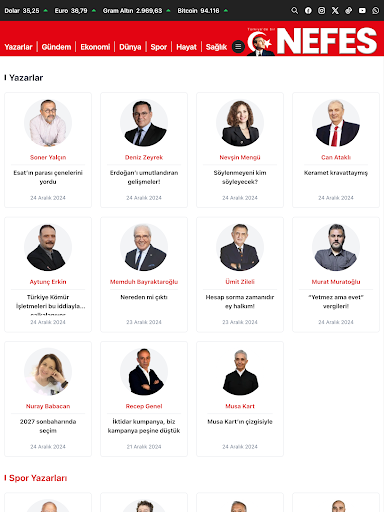 Nefes Gazetesi ekran görüntüsü