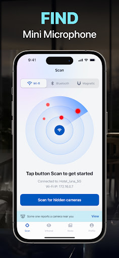 Hidden Camera Detector FindSpy ekran görüntüsü