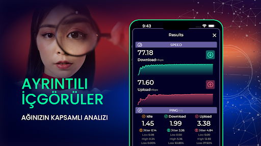 Speed Test Hız Testi Internet ekran görüntüsü