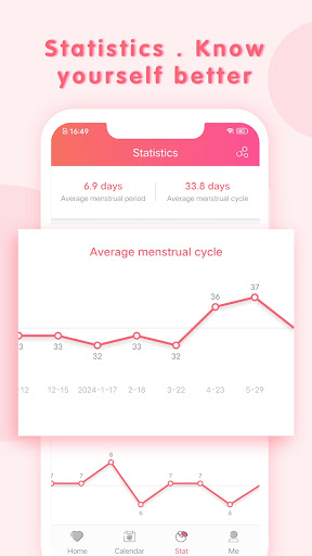 Moonbook: Menstrual assistant ekran görüntüsü