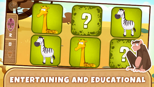 Africa Animals Games for Kids ekran görüntüsü