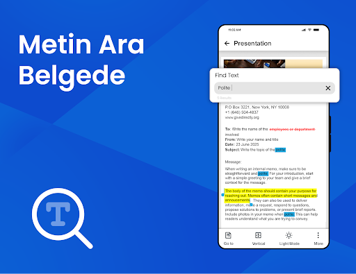 Docx Dosyası Açma: Docx Reader ekran görüntüsü