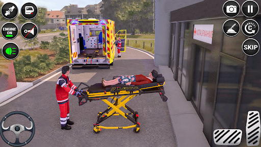 Ambulance Game: City Rescue 3D ekran görüntüsü