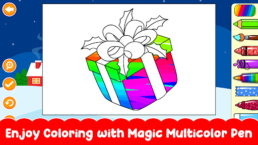 Christmas Coloring Games ekran görüntüsü