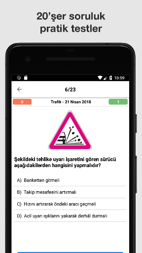 Ehliyet - Çıkmış Sorular 2025 ekran görüntüsü