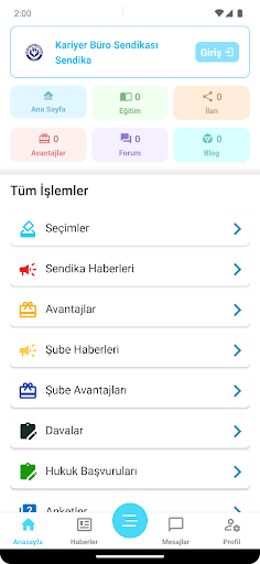 Kariyer Büro Sen ekran görüntüsü