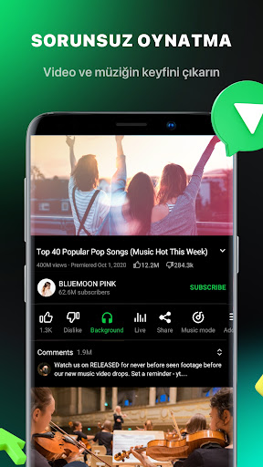 Pure Tuber: Videolar ve Müzik ekran görüntüsü