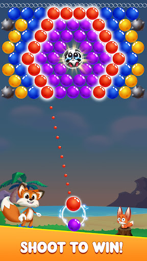 Bubble Shooter: Rescue Panda ekran görüntüsü