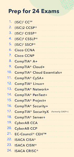 Pocket Prep IT & Cybersecurity ekran görüntüsü