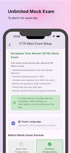 ETW Flashcards ekran görüntüsü