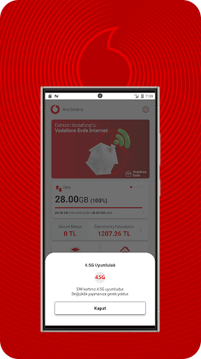 My Vodafone (KKTC) ekran görüntüsü