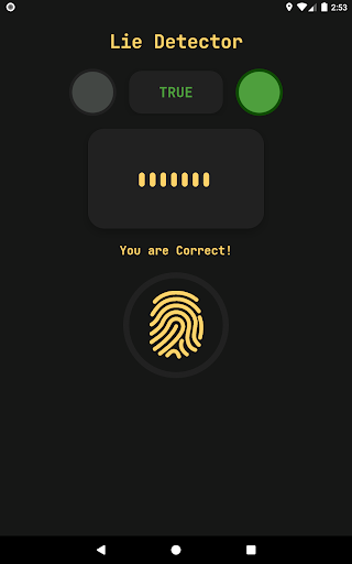 Lie Detector Fun: Prank App! ekran görüntüsü