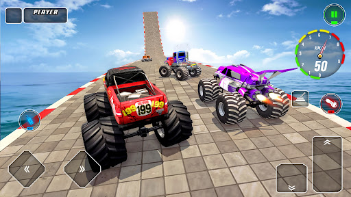 Monster Truck Game Derby Stunt ekran görüntüsü