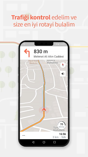 Karta GPS: offline navigasyon ekran görüntüsü