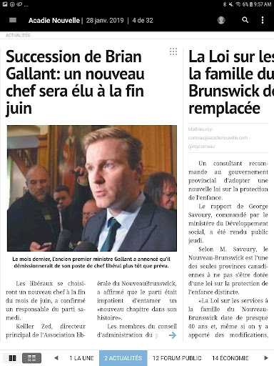 Acadie Nouvelle - Numérique ekran görüntüsü
