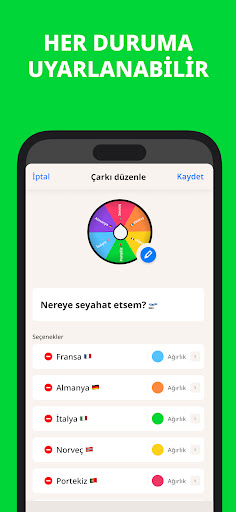 Seçim Ruleti - Karar Çarkı ekran görüntüsü