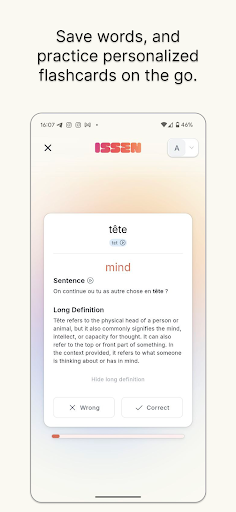 ISSEN: Language Voice Tutor ekran görüntüsü