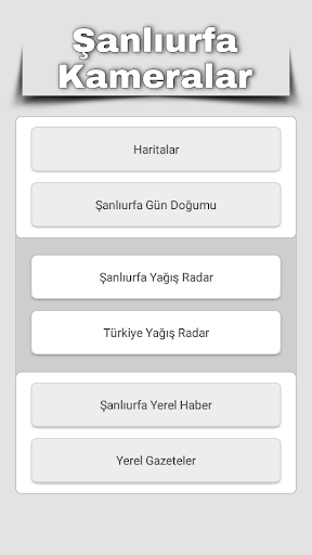 Şanlıurfa Şehir Kameraları ekran görüntüsü