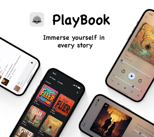 PlayBook Lite Audiobook Player ekran görüntüsü