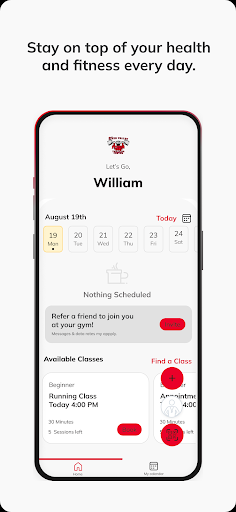 River Valley Fitness App ekran görüntüsü