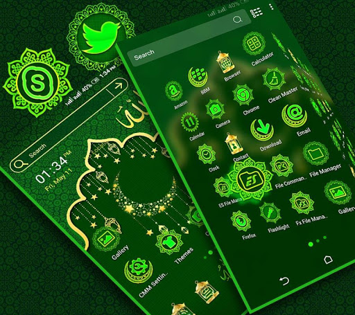 Ramadan Launcher Theme ekran görüntüsü