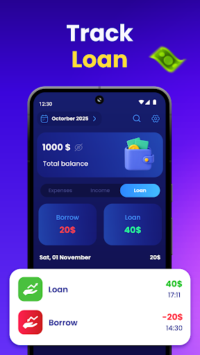 WalletNote: Expense Tracker ekran görüntüsü