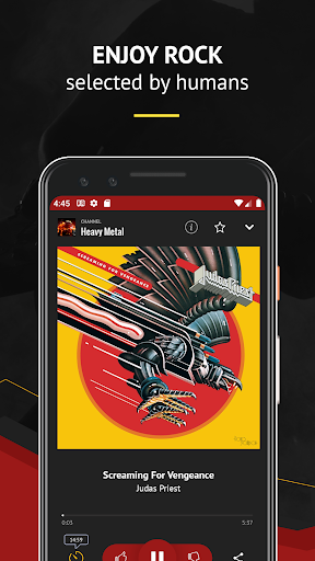Rock Radio ekran görüntüsü