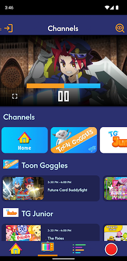 Toon Goggles for TV ekran görüntüsü