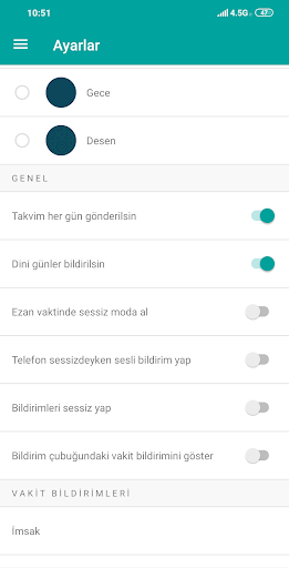 Namaz Vakti - Mevlana Takvimi ekran görüntüsü