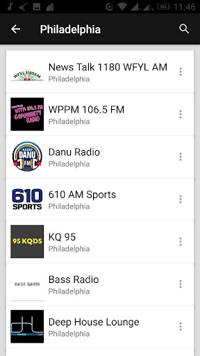 Pennsylvania Radio Stations ekran görüntüsü