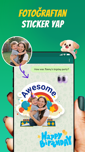 Sticker Maker, WASticker ekran görüntüsü