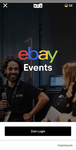 eBay Events DE ekran görüntüsü