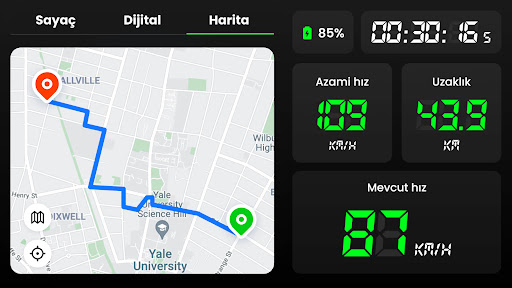 Hız göstergesi & GPS Hız ölçer ekran görüntüsü