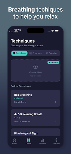 Flow Breath - Breathing Timer ekran görüntüsü