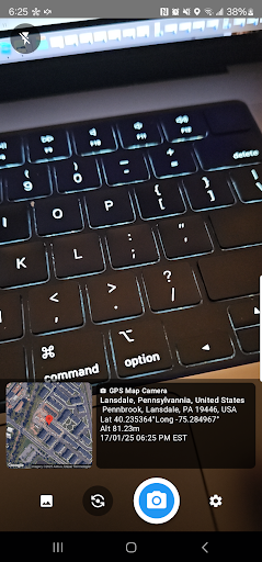 GPS Camera ekran görüntüsü