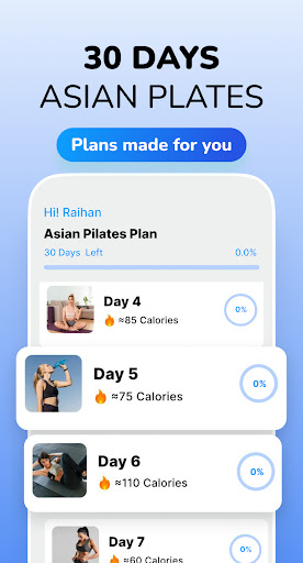 Asian Pilates: Daily Pilates ekran görüntüsü