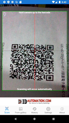 Barcode Data Decoder Verifier ekran görüntüsü