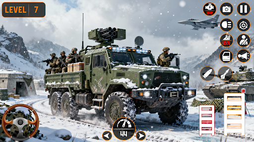 Army Cargo Truck Game 2026 ekran görüntüsü