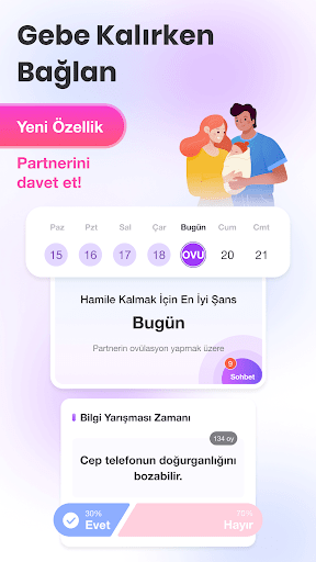Yumurtlama Takibi-Premom APP ekran görüntüsü