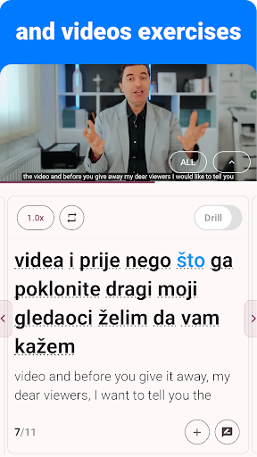Bosnian - Listening Speaking ekran görüntüsü