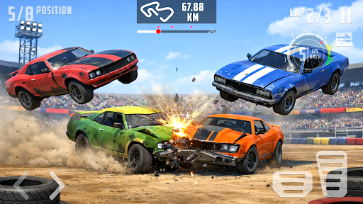 Demolition Derby: Car Crash 3D ekran görüntüsü