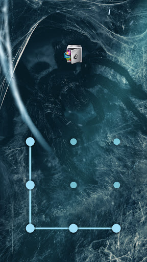 AppLock Live Theme Spider ekran görüntüsü