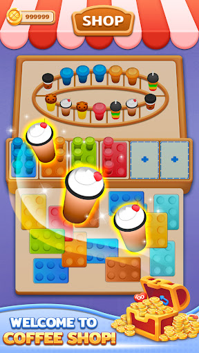 Coffee Match 3D ekran görüntüsü