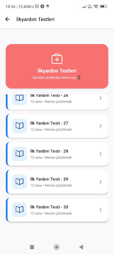 EhliyetUp - Ehliyet Sınav Soru ekran görüntüsü