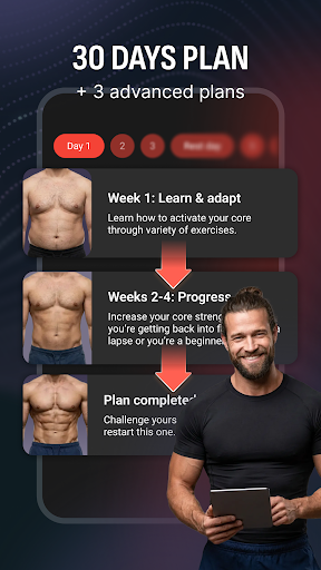 Abs Workout: Six Pack Training ekran görüntüsü