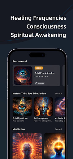 Third Eye Opening Chakra Reiki ekran görüntüsü