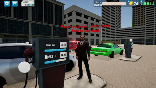City Gas Station Simulator 3D ekran görüntüsü