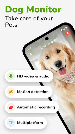 Barkio: Dog Monitor & Pet Cam ekran görüntüsü