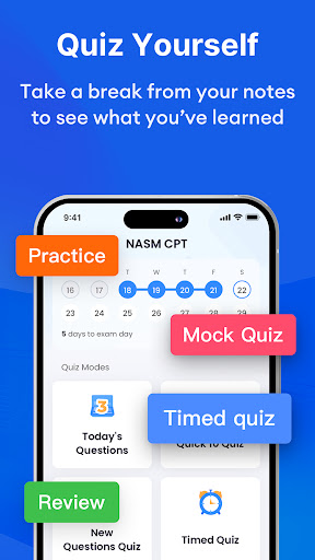 NASM CPT Fitness Practice 2026 ekran görüntüsü