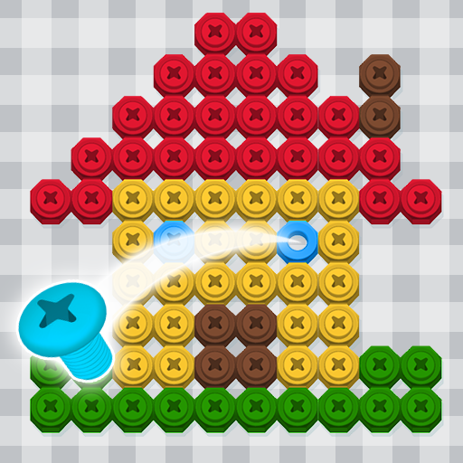 Nut n Bolt Color Sorting Game